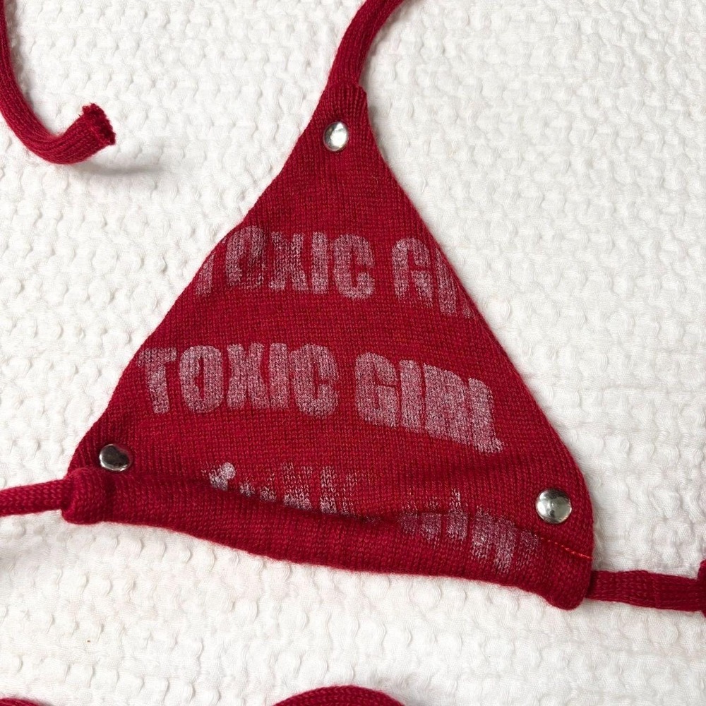 handmade knit bikini set - Picture 2 of 5